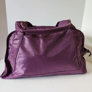 Gemline Purple Gym Duffel Bag Overnight Weekender Travel Carry On Tote Bag